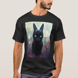 Cat Cyber Punk Weird Men Women Boys Girls T-Shirt