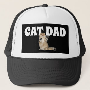 CAT DAD BALL CAPS HATS