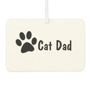 Cat Dad Car Air Freshener