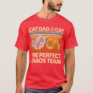 Cat Dad Cats Gift family T-Shirt