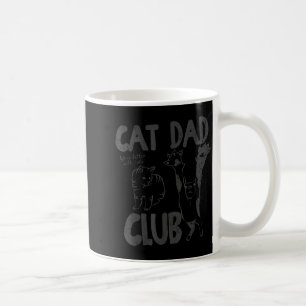 Cat Dad Club Life Is Better With Cats Father's Day Coffee Mug