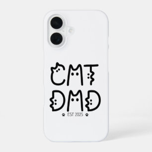 Cat Dad Custom Year iPhone 16 Case
