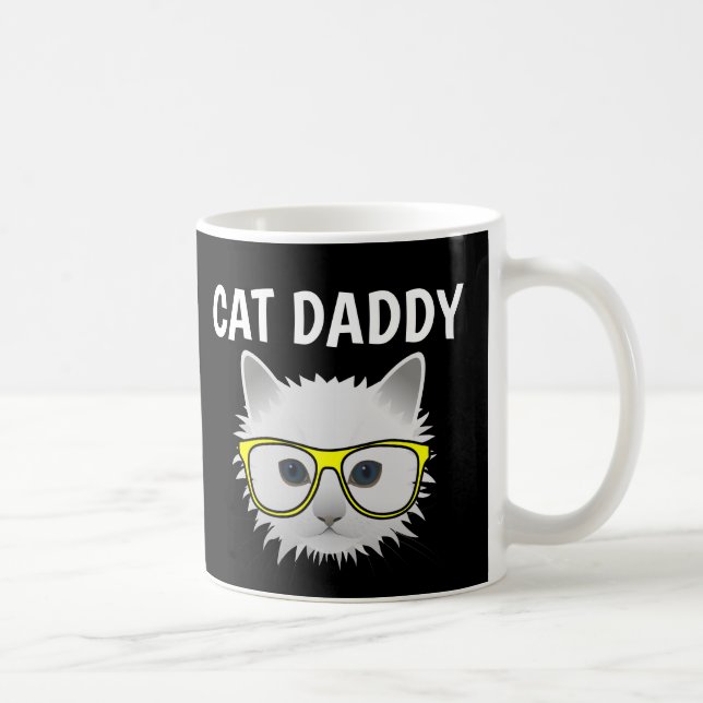 CAT DAD DADDY COFFEE MUGS (Right)