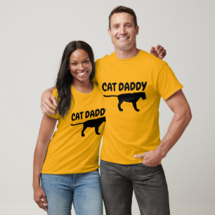 CAT DAD DADDY, Panther T-Shirts