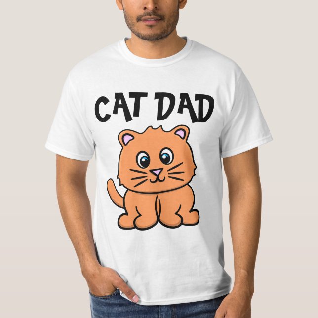 CAT DAD MEN'S T-SHIRTS (Front)