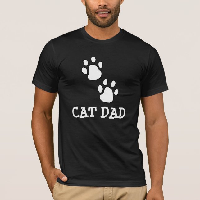 CAT DAD MEN'S T-shirts TEES (Front)