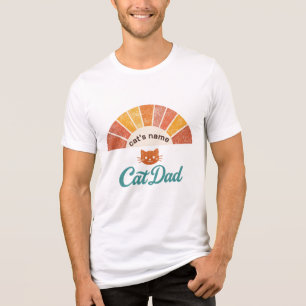 ★ Cat Dad Shirt ★ Personalised Cat Daddy T-Shirt