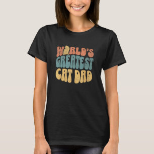 Cat Dad Shirt World's Greatest Cat Dad
