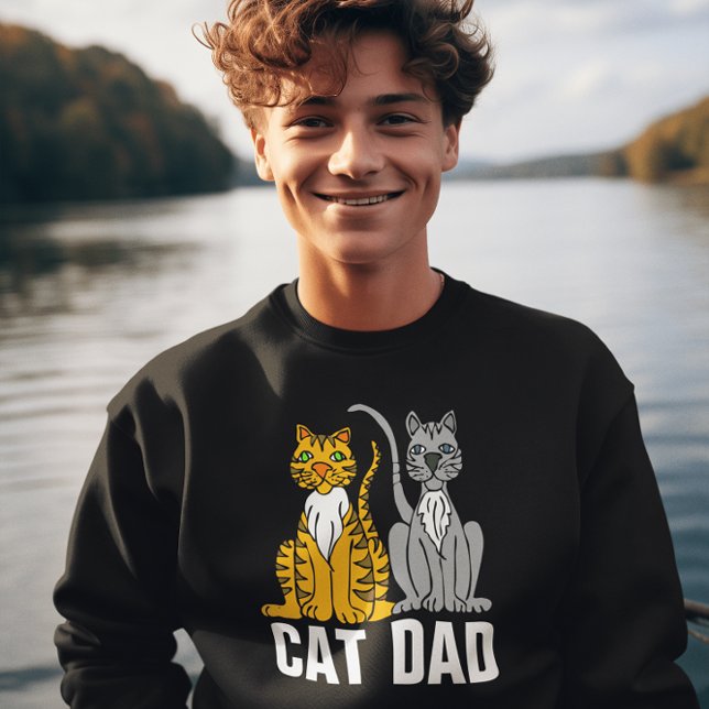 CAT DAD T-SHIRTS  (Creator Uploaded)
