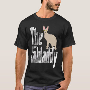 Cat Dad The Catfather Crazy Cat Father Kitty Daddy T-Shirt
