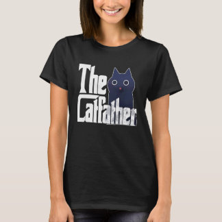Cat Dad The Catfather Crazy Cat Father Kitty Daddy T-Shirt