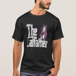 Cat Dad The Catfather Crazy Cat Father Kitty Daddy T-Shirt