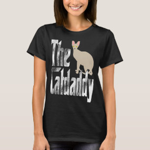 Cat Dad The Catfather Crazy Cat Father Kitty Daddy T-Shirt