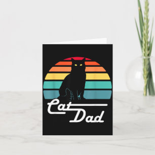 Cat Dad - Vintage Style Cat Lover Gift Card