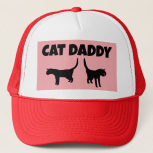 CAT DADDY DAD BALL CAPS RED HATS