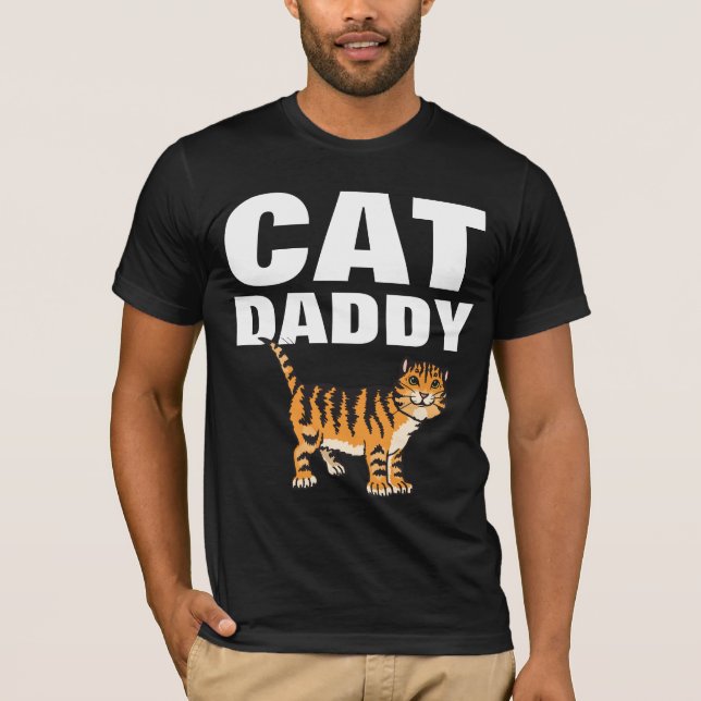 CAT DADDY Dad T-shirts, T-Shirt (Front)