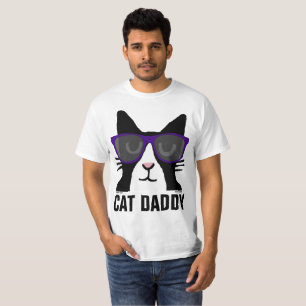 CAT DADDY funny t-shirts, Tuxedo T-Shirt