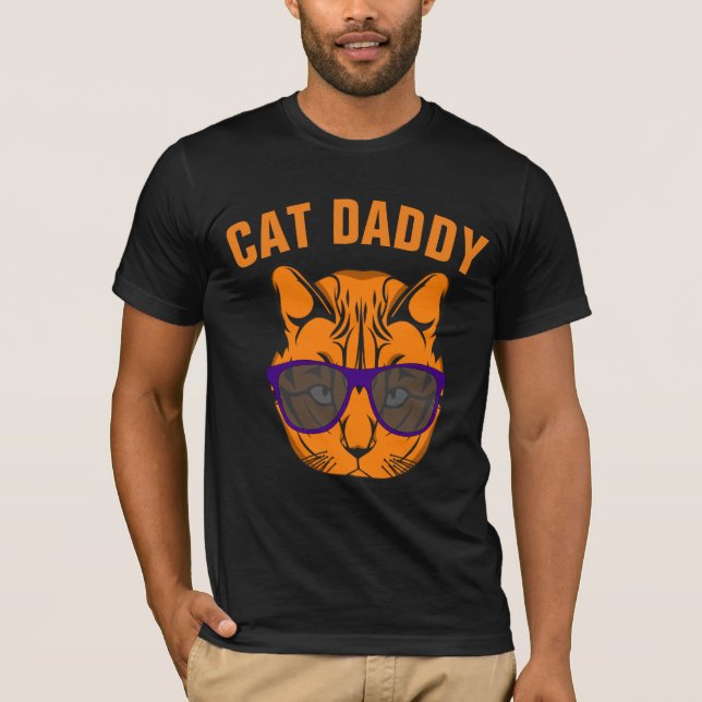 CAT DADDY, GINGER CAT T-SHIRTS (Front)