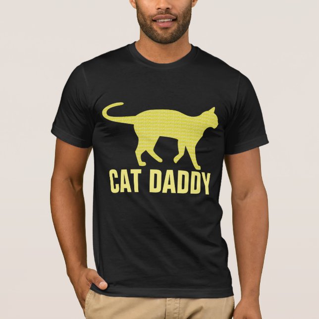 CAT DADDY GLITTER T-shirts (Front)