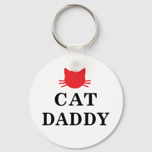 Cat Daddy Keychain