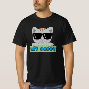 CAT DADDY Sunglasses Cat T-Shirt