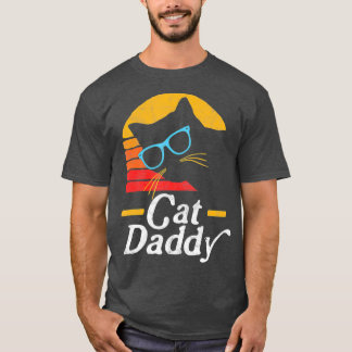 Cat Daddy Vintage Eighties Style Cat Hipster T-Shirt