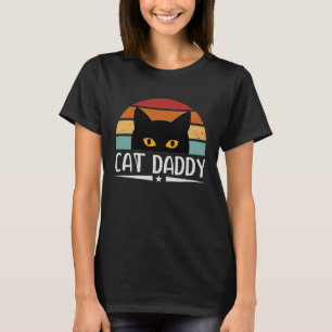 Cat Daddy Vintage Retro Distressed Eighties Style  T-Shirt