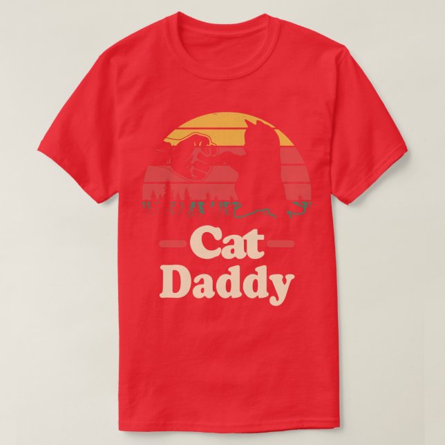 Cat Daddy vintage Style T-Shirt (Design Front)