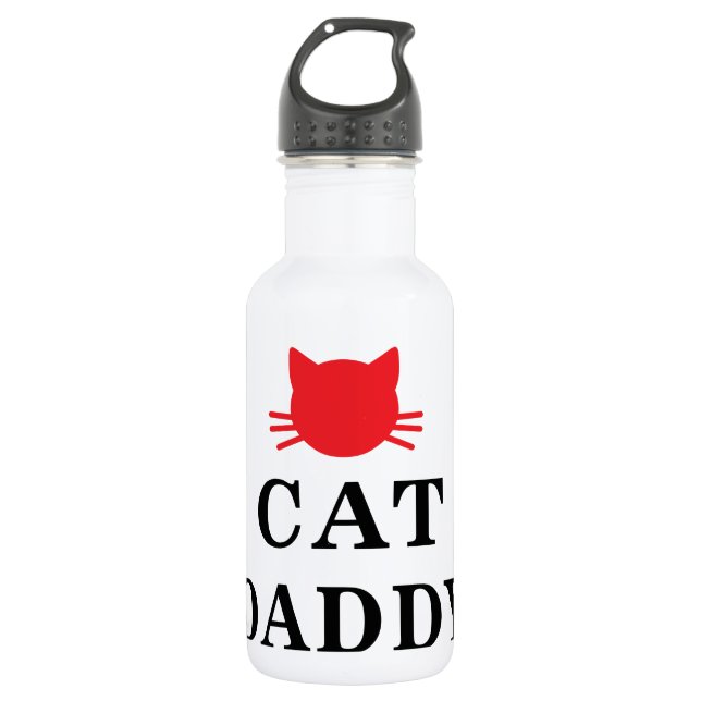 Cat Daddy Water Bottle (Front)