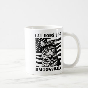 Cat Dads For Kamala Harris Cats Daddy Dad Wheimer Coffee Mug