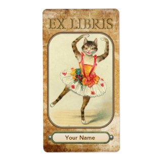 Cat Dance Book Plates