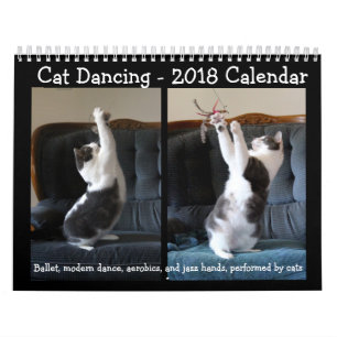Cat Dancing - 2018 Calendar