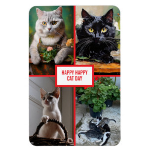 cat day magnet