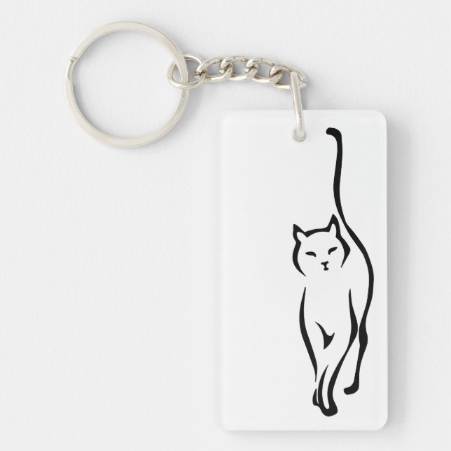 Cat Delicate Key Ring (Front)