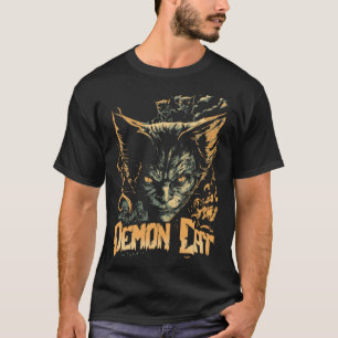 Cat Demon Cat Evil Sinister Kitty T-Shirt