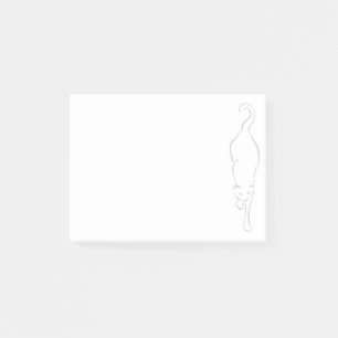 Cat Descending Post-it Notes