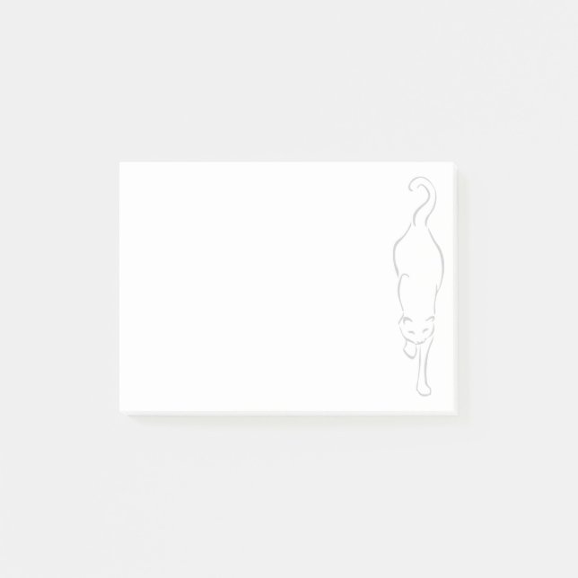 Cat Descending Post-it Notes (Front)