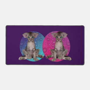 Cat Design Desk Mat