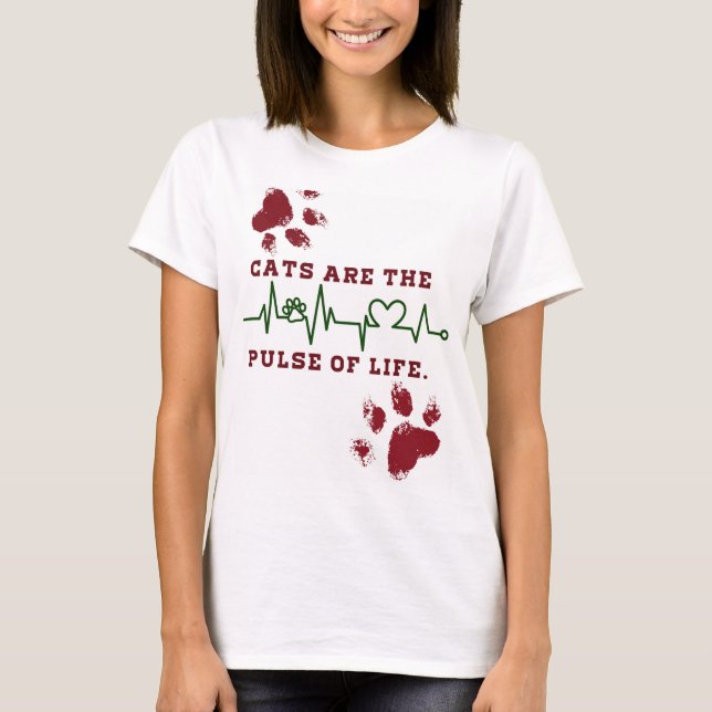 Cat design  T-Shirt (Front)