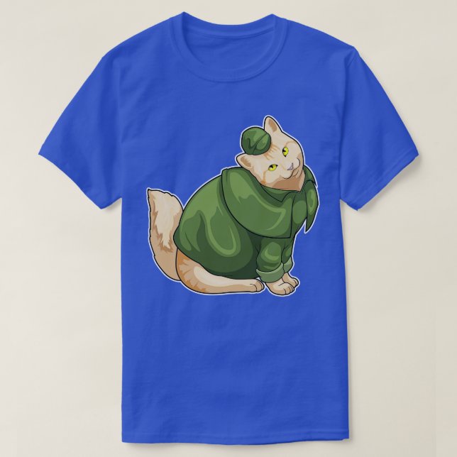 Cat Detective T-Shirt (Design Front)