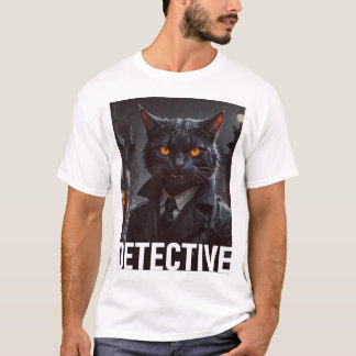 Cat Detective T-Shirt