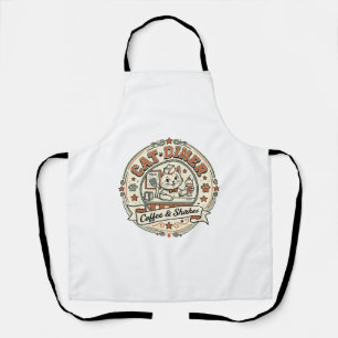Cat Diner Cat Diner Retro Restaurant Cat Vintage V Apron