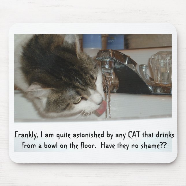 Cat diva mousepad (Front)