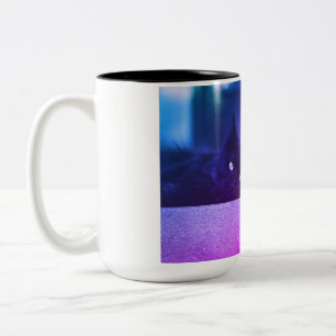 Cat & Dog Cosy Moments Two-Tone Coffee Mug