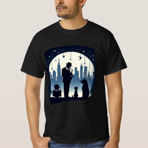 Cat, dog, Jazz T-Shirt