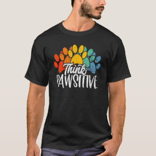 Cat Dog Pawsitive Tee Pet