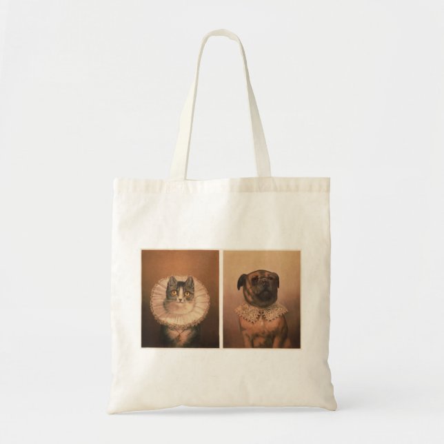 Cat & Dog Tote Bag (Front)