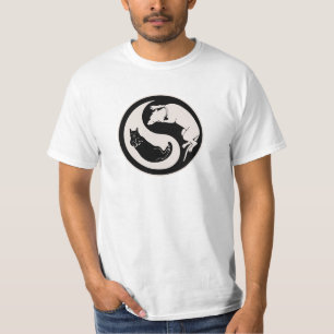 Cat-Dog Yin-Yang T-Shirt