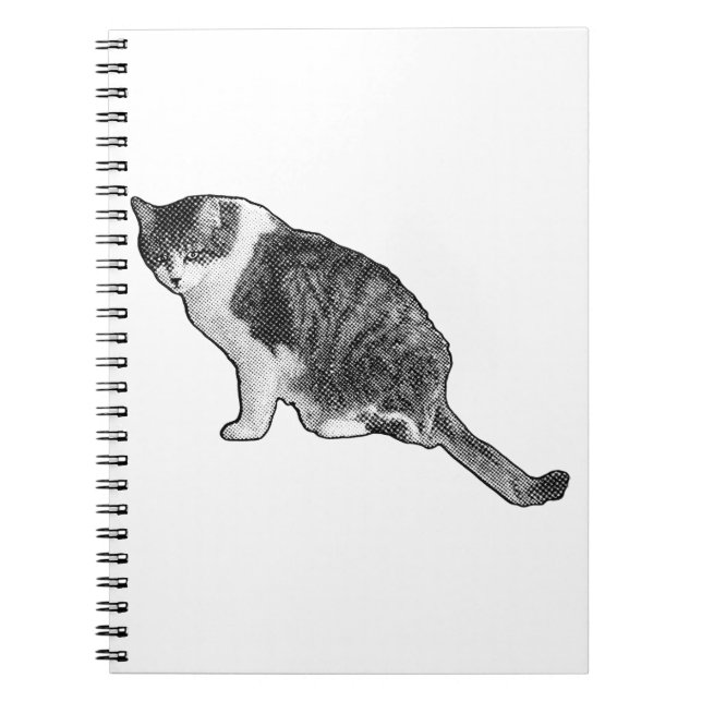 Cat Dot Notebook Inspires Playful Seasonal Notes (Front)