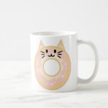 Cat Doughnut Mug<br><div class="desc">Meow and nom at the same time with this cute cat doughnut mug!

Designed by me in the art program Krita!</div>